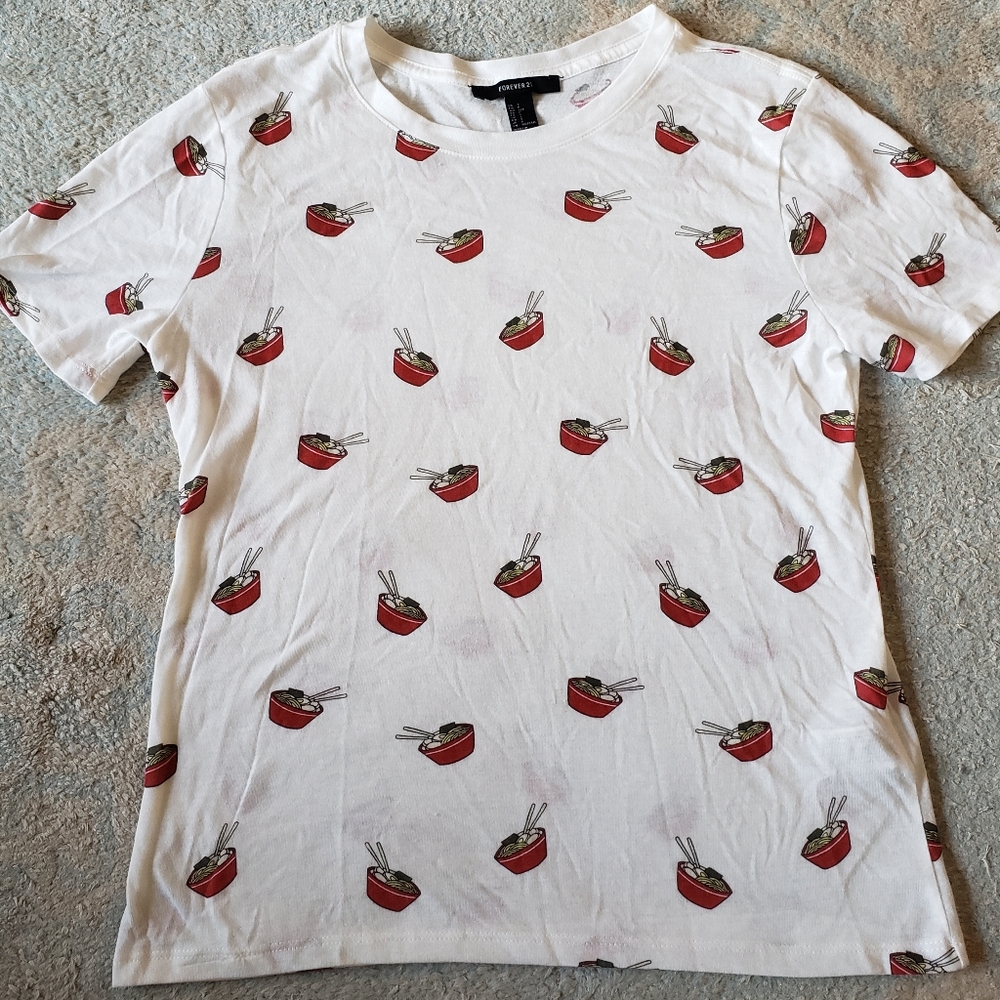 Forever 21 Ramen shirt